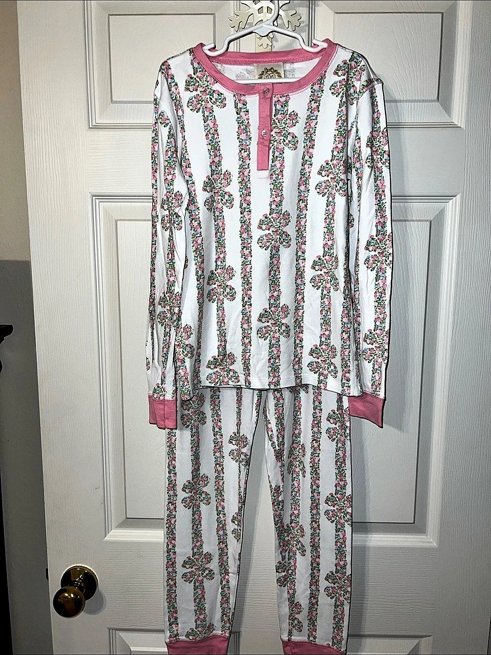 The Beaufort Bonnet Pajama Set Size 12 Like New